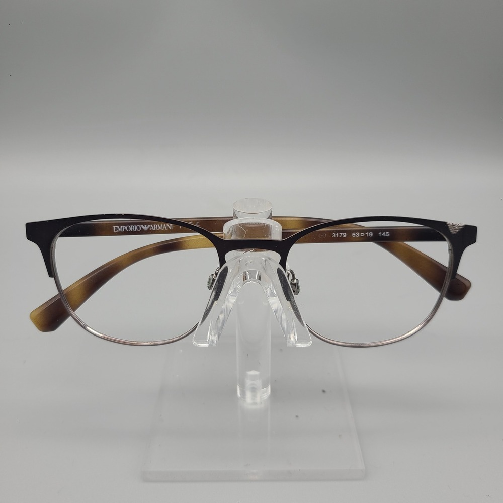 Emporio Armani EA3179 Tortoise Gunmetal Eyeglass Frames 53-19-145